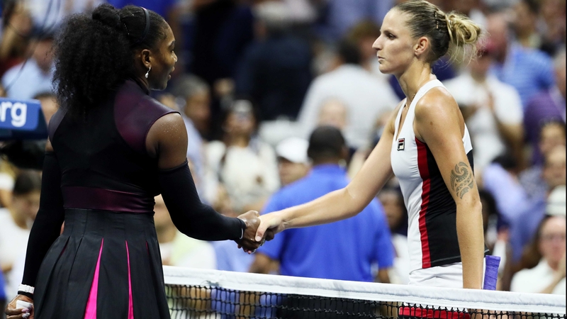 Serena Williams created just one break point opportunity on Karolina Pliskova's booming serve