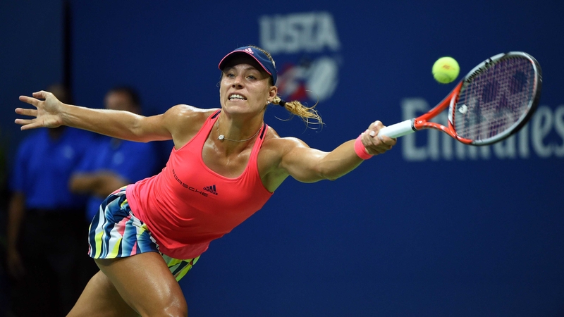 Angelique Kerber revealed that a message of support from Steffi Graf inspired her to US Open glory