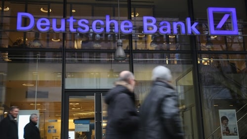 Deutsche Bank shares - along with the other main European banks - are seeing big losses today