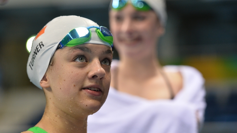 Turner finished fifth in the 50m Butterfly final