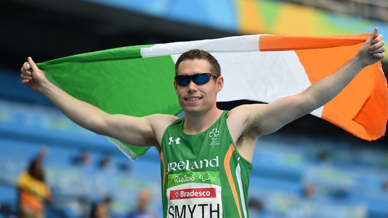 Jason Smyth again showed his class at the Paralympics