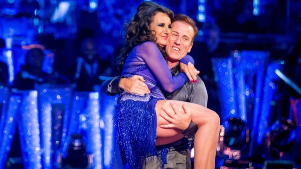 Anton Du Beke with Leslie Joseph