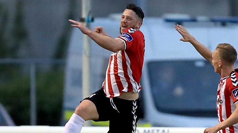 Two goals from Rory Patterson were enough for Derry City