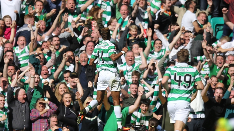 Scott Sinclair scored Celtic's third