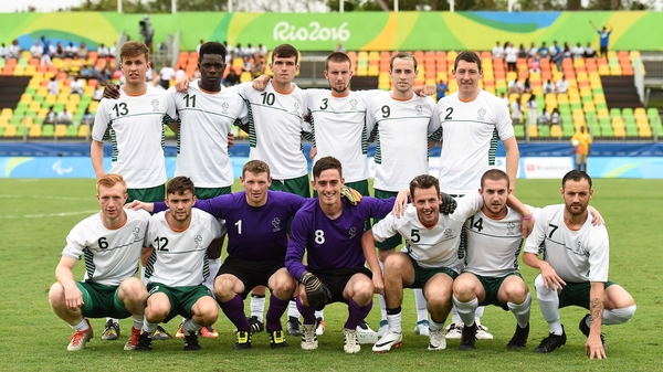 The Ireland 7-a-side soccer squad