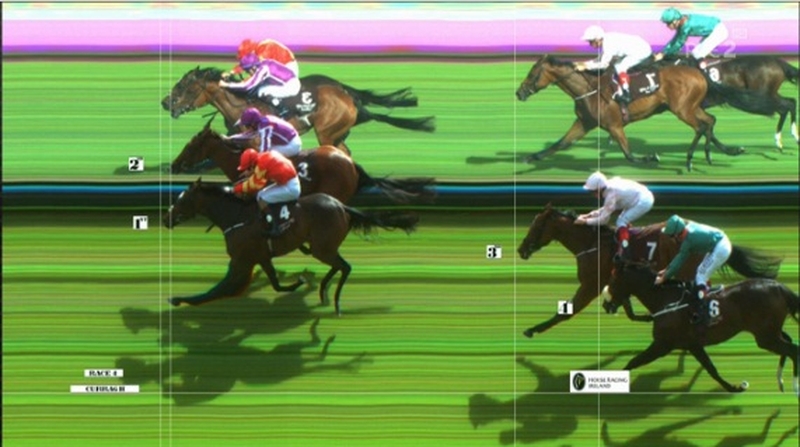 Intricately just about got home in first at the Curragh