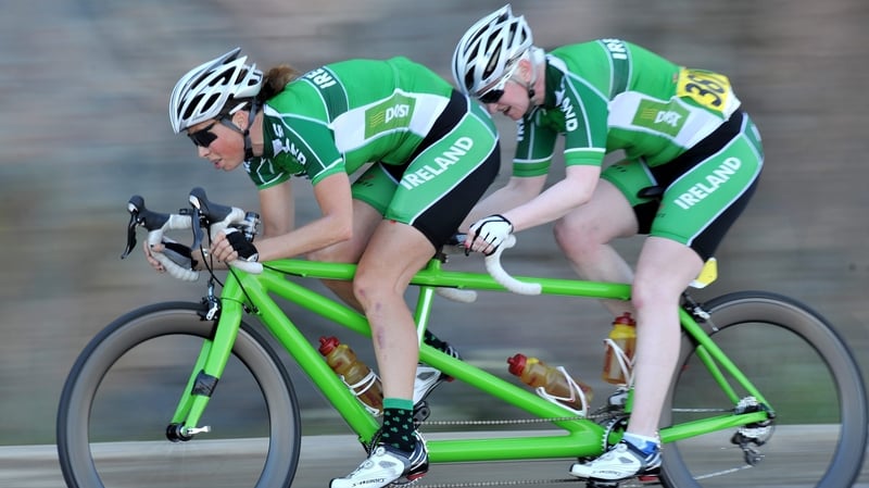 Walsh and Meehan competed in triathlon's Paralympic debut