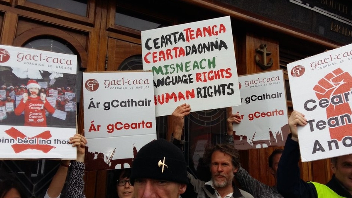 Dónall Ó Cnáimhsí, duine de lucht eagraithe "CEARTA".