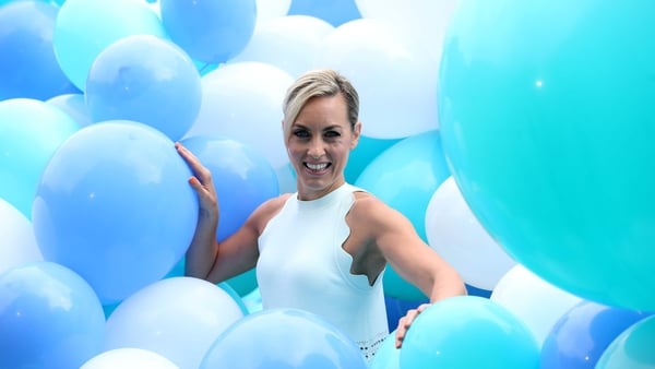 Kathryn Thomas at the Irish Life Health launch today