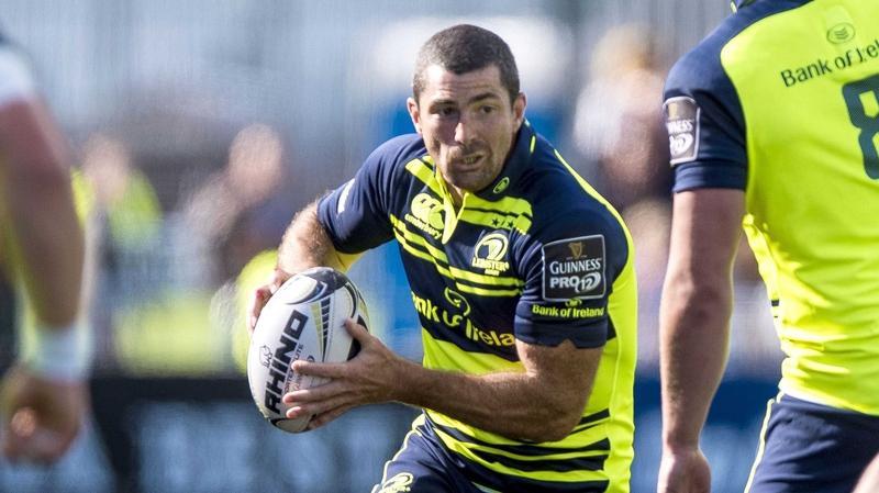 Rob Kearney in action against Glasgow