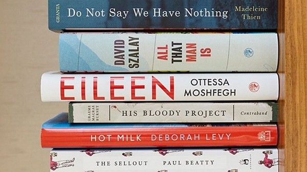 The six short-listed novels for this year's Man Booker Prize