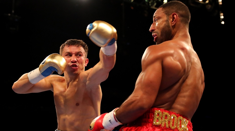 Gennady Golovkin stopped Kell Brook in the fifth round last Saturday