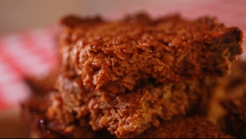 Watch Molly as she prepares fantastic flapjacks.