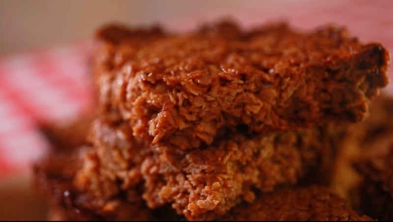 Watch Molly as she prepares fantastic flapjacks.