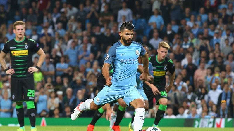 Sergio Aguero remains very much in Pep Guardiola's plans