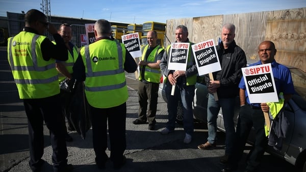 Unions are demanding a basic increase of 15% over three years