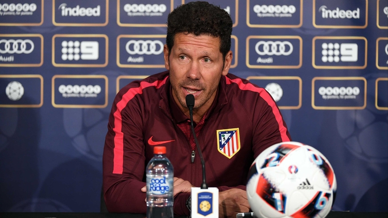 Diego Simeone signed a five-year extension in 2015