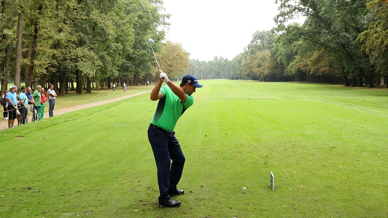 Padraig Harrington is the best of the Irish after the second day of action at the Italian Open