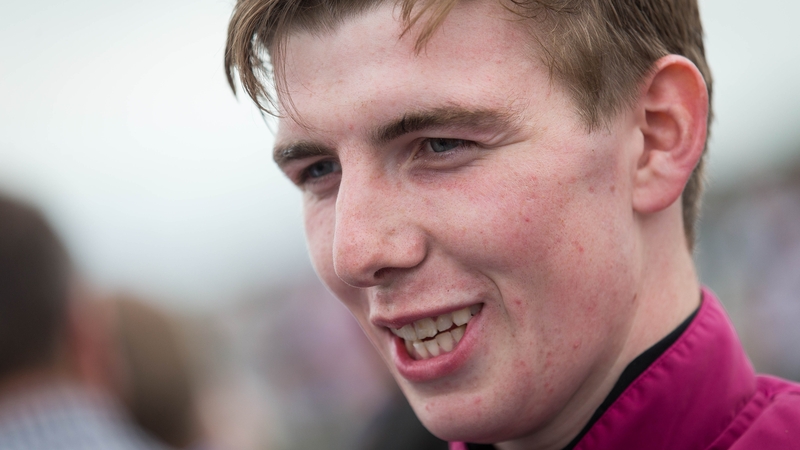 Donagh Meyler was unshipped at the second-last fence