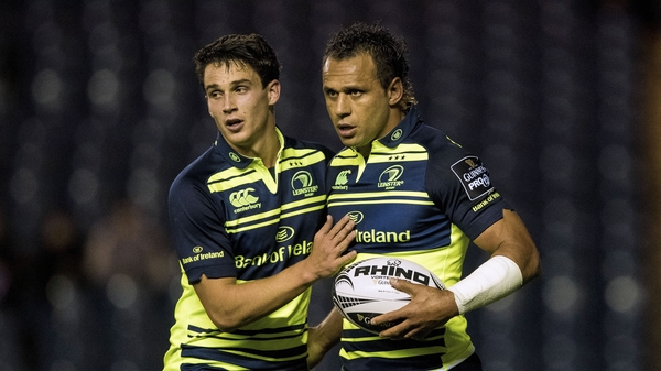 Skipper Isa Nacewa was on the scoreboard for Leinster