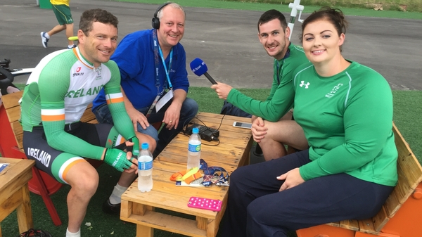 Michael McKillop, Orla Barry and Eoghan Clifford all claimed medals