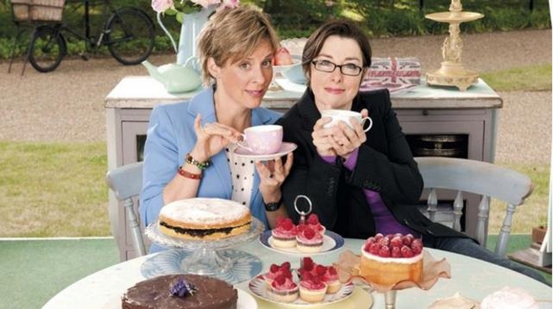 Sue Perkins and Mel Giedroyc