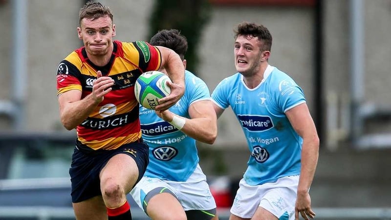 Lansdowne’s Daniel McEvoy on the attack