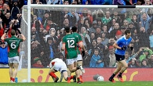 Colm Boyle scores the second own goal of the match