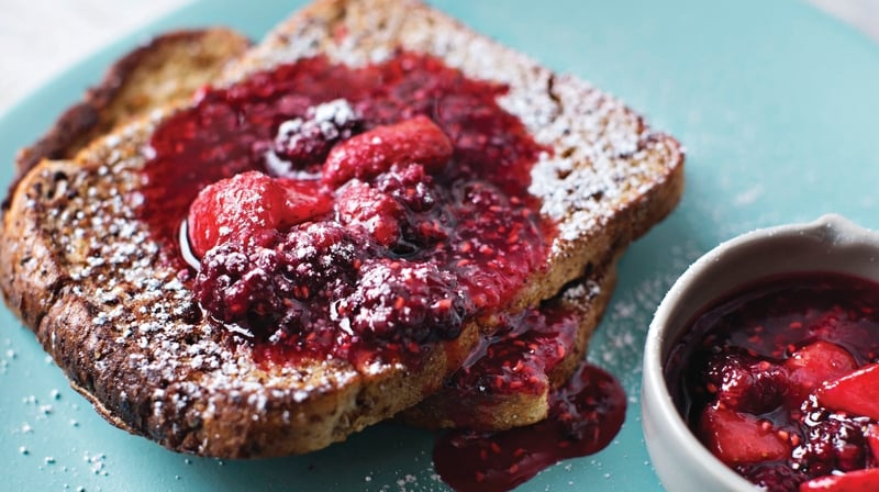 Feel indulgent with this ‘treat’ breakfast option to spice up a dull weekday morning.