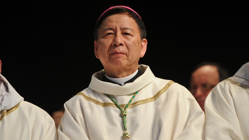 Archbishop Savio Hon Tai-Fai was sent to Guam to investigate the accusations against Archbishop Apuron