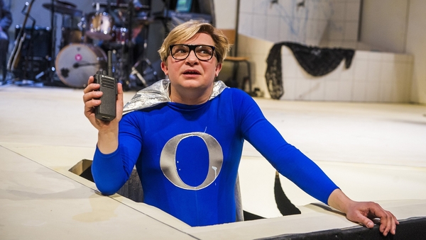 Jonathan Broadbent playing Oberon in A Nidsummer Night's Dream