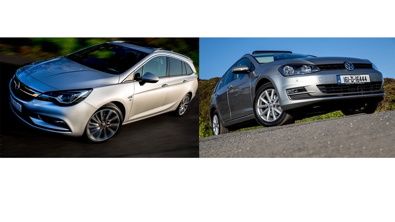 Estate cars used to be the poor relation of car line-ups. Now they are appreciated more by those who need the extra load space. Leah Carroll compares the new Opel Astra estate with the Golf competitor from Volkswagen.