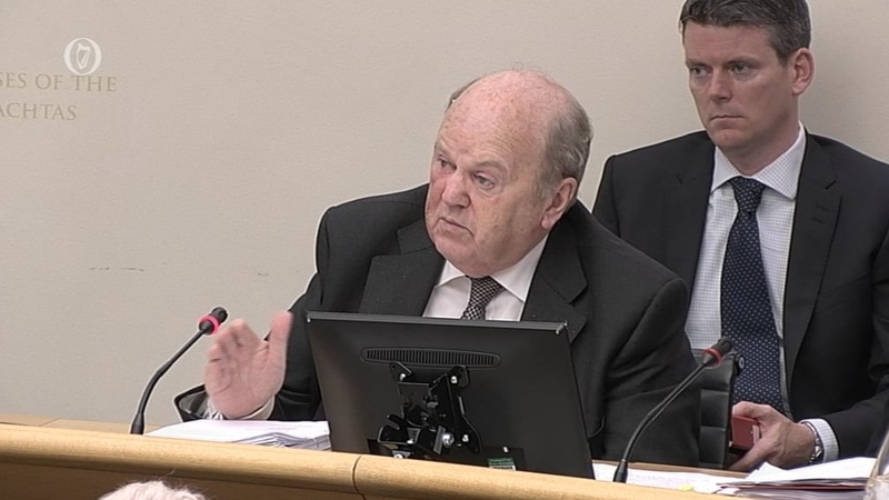 Michael Noonan was before the new Oireachtas Budget Oversight Committee today
