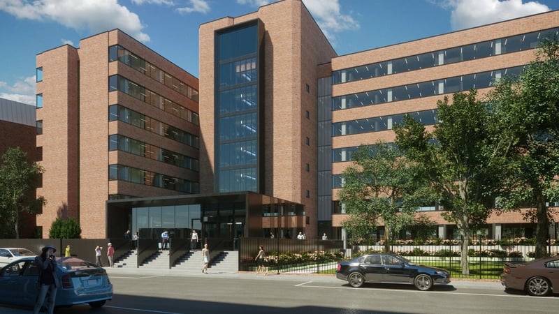 Hibernia REIT said its Cumberland Place development will be finished in weeks once the construction industry opens up again