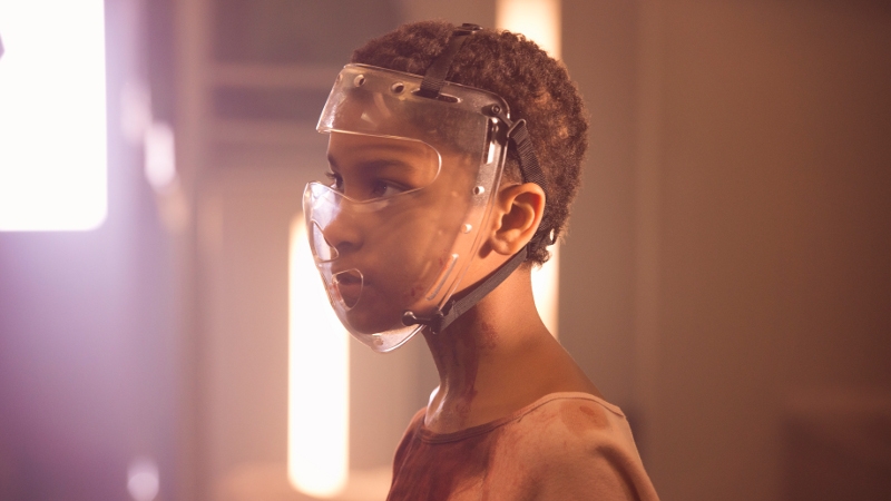 Newcomer Sennia Nanua in The Girl With All The Gifts