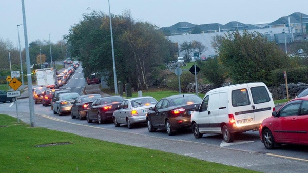 Workers face ongoing delays of up to an hour or more getting in and out of the business park