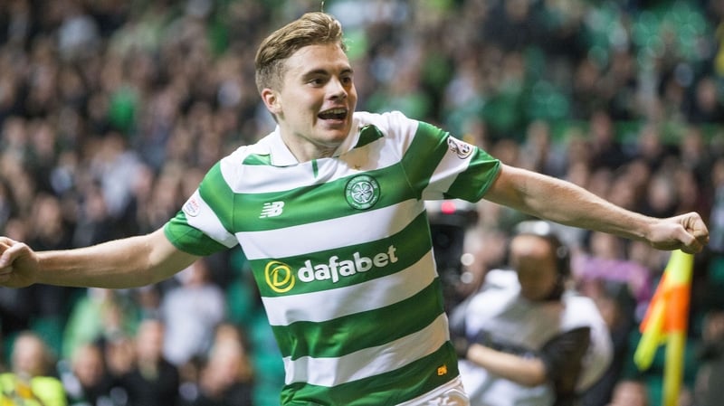 James Forrest put Celtic ahead
