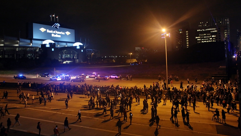 Protesters have gathered on the streets of Charlotte for the past three nights