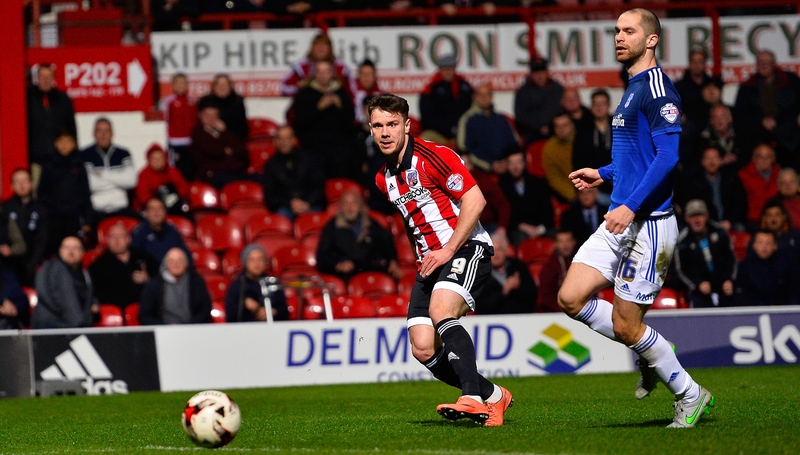 Scott Hogan is scoring regularly for Championship side Brentford