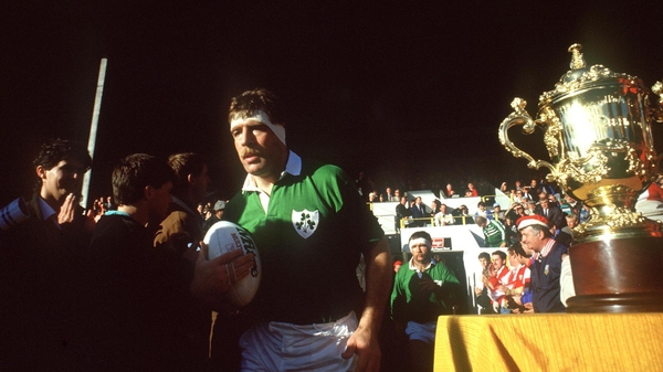 Donal Lenihan led Ireland at the inaugural World Cup in 1987
