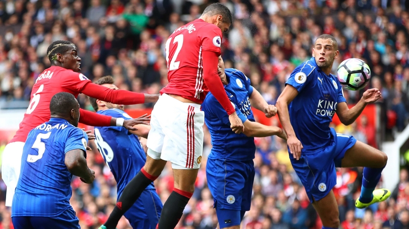 Chris Smalling opened the scoring for United