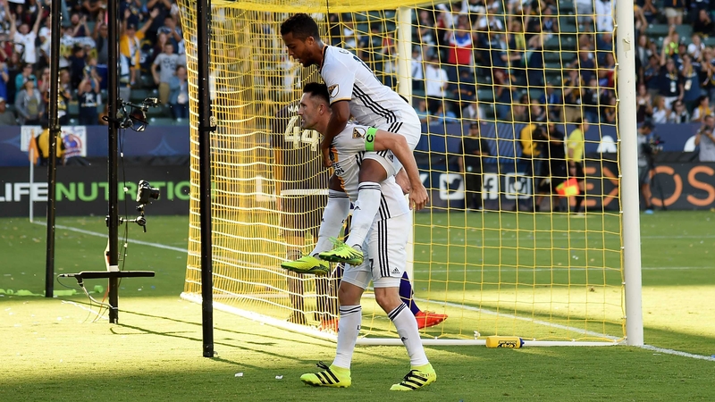 Robbie Keane scored in each half