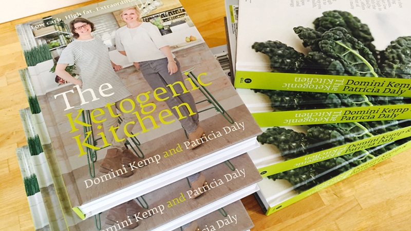 Check out Emma Dunne's review of The Ketogenic Kitchen by Domini Kemp and Patricia Daly, Gill Books, 2016