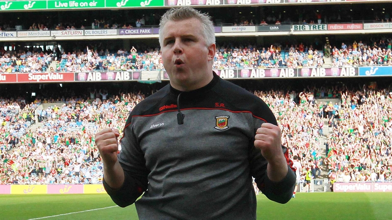 Stephen Rochford leads Mayo into the replay at 5pm on Saturday
