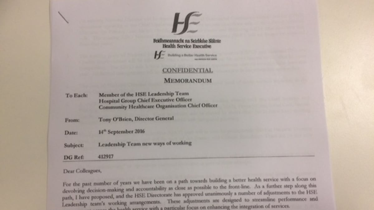 HSE Memo