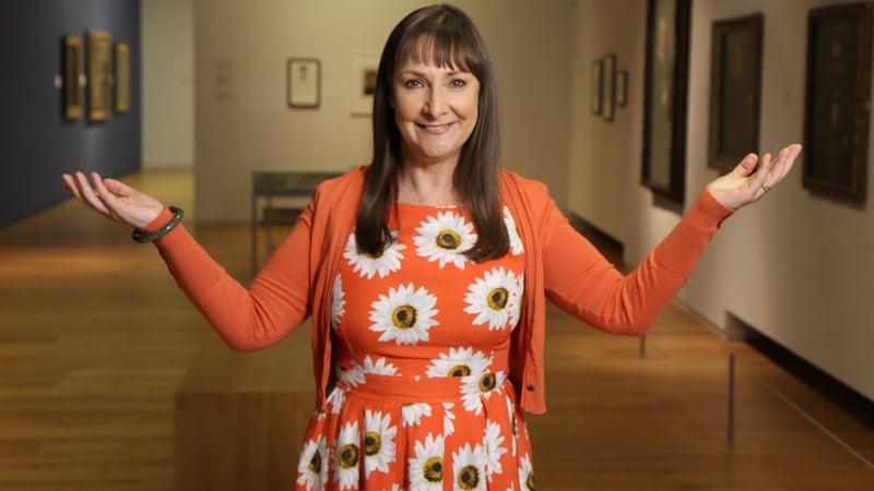 Painting The Nation host Pauline McLynn