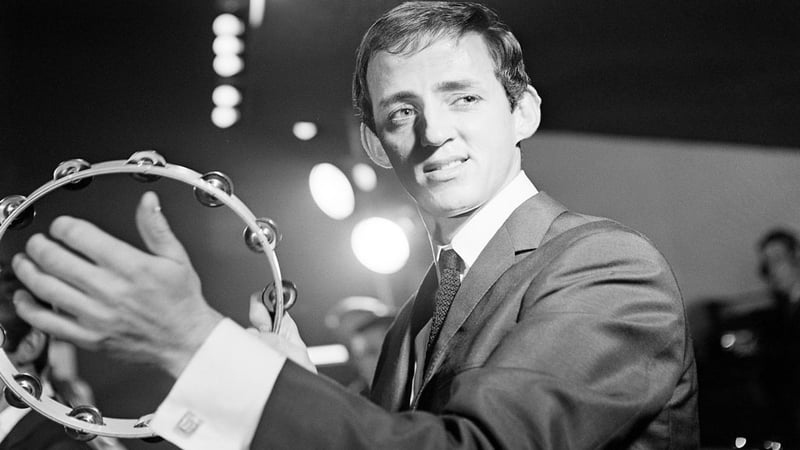 Rock of ages: Dickie Rock in action in 1966. Photo: Roy Bedell/RTÉ Guide/RTÉ Stills Library