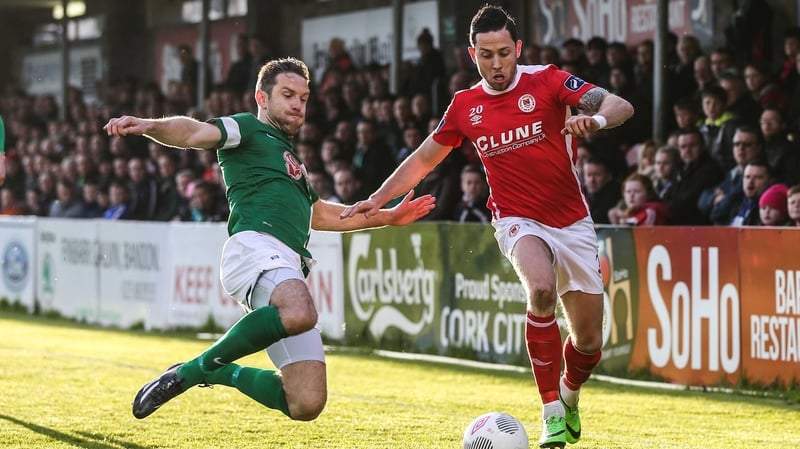 Alan Bennett (L) wants a more ruthless streak from Cork City