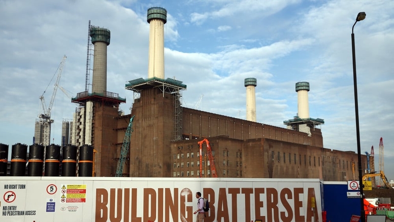 The power station, built in the 1930s and famous for its imposing quartet of art deco chimneys, stood derelict on the south bank of the River Thames for about three decades until 2012