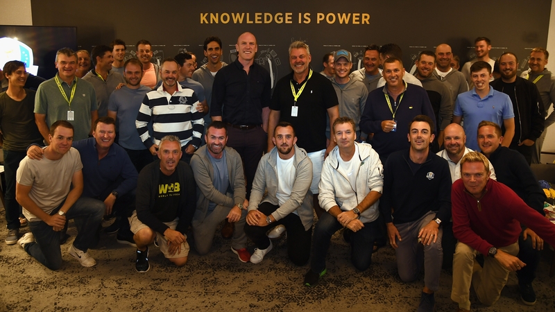 Paul O'Connell spoke to Europe's Ryder Cup team